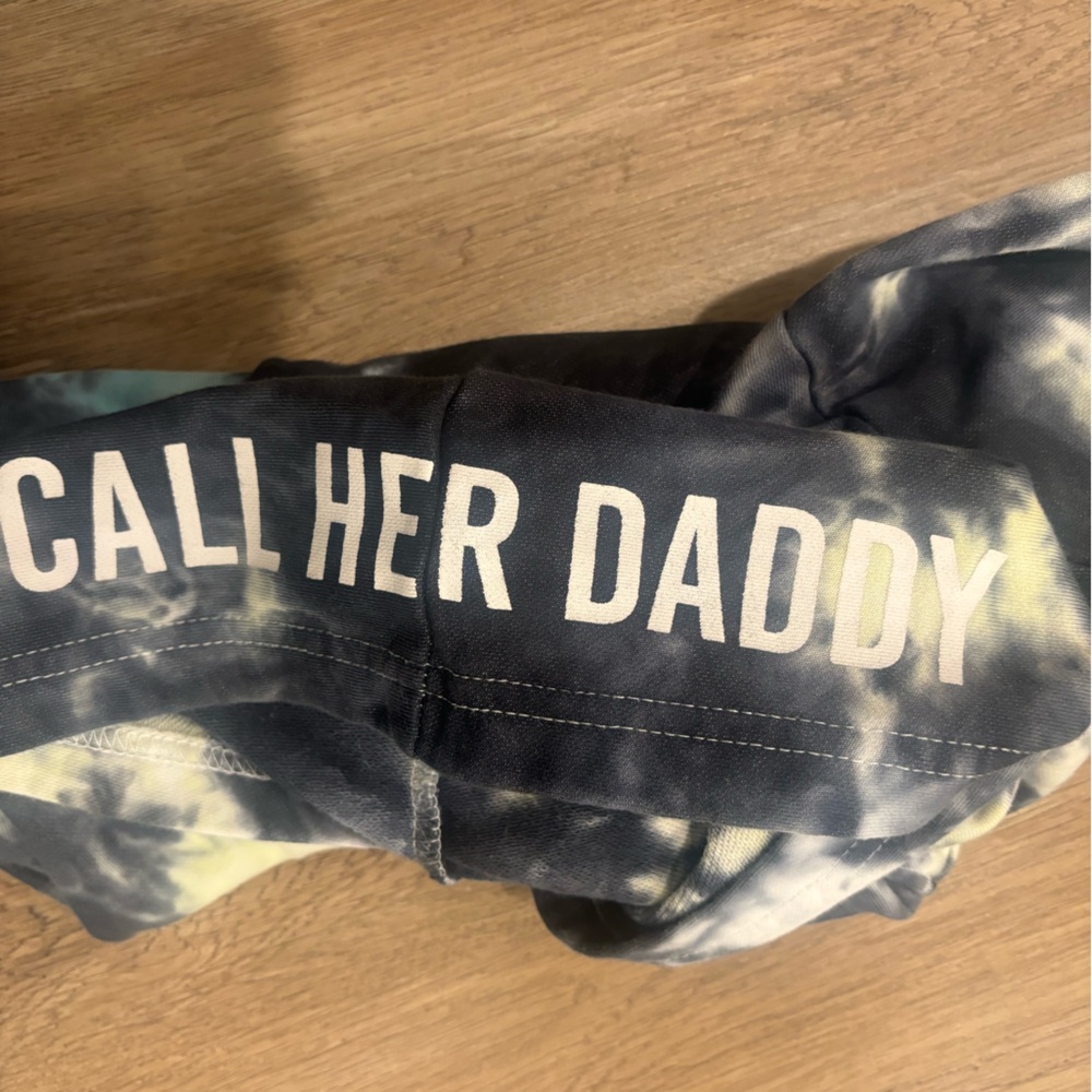 I Am Unwell” Tie-Dye Hoodie – Call Her Daddy Graphic Sweatshirt XL - Picture 4 of 4